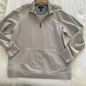 Men’s quarter zip pullover sweater xl